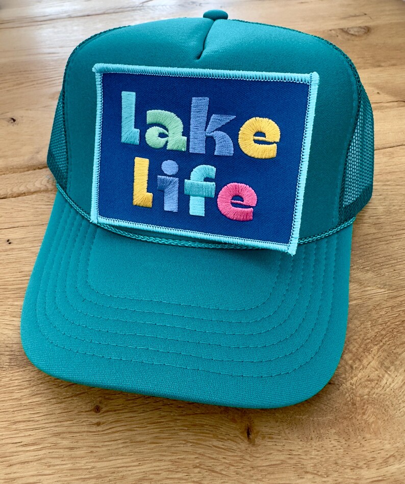 The Green On Lake Time Trucker Hat main image 0