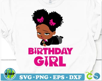 African American Boss Baby Girl Logo Svg, Boss Baby Girl Svg, Afro Boss ...