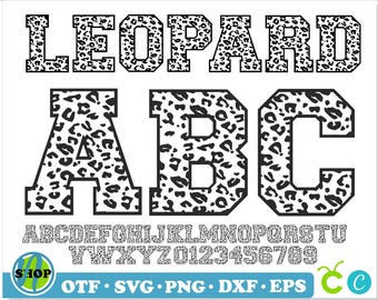 Luipaardlettertype TTF SVG PNG | Varsity-lettertype, Sport-lettertype, College-lettertype svg, dierlijk lettertype, College-lettertype ttf, Safari-lettertype, Leopard Letters svg png