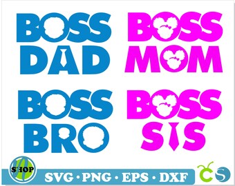 Pacote de família Boss Baby afro-americano svg | Boss Mom svg, Boss Dad svg, Boss Bro svg, Boss Sis svg | Camiseta Afro Boss Baby svg Cricut