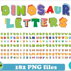 Dinosaur Letters PNG Bundle, Dinosaur Font PNG Set, Dinosaur Font Bundle, Dinosaur Font png canva Dinosaur Alphabet png, Dinosaur Bundle png