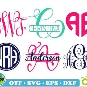 Pacchetto font monogramma, pacchetto svg monogramma, font monogramma cricut, font monogramma svg, font monogramma png, monogramma elaborato, font monogramma diviso