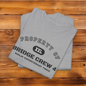 Property of Bridge Crew 4 - Way of Kings Stormlight Archives Cosmere Inspired T-Shirt