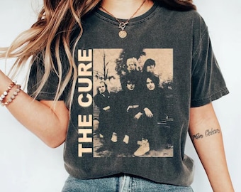 Camiseta vintage de los 90 de The Cure, merchandising de The Cure, camiseta de la banda The Cure, camiseta vintage de The Cure, gira de The Cure, camiseta unisex, The Cure