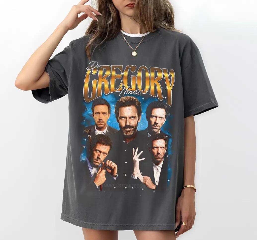Dr house t shirt - Etsy 日本
