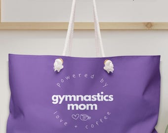 Gymnastics Mom Weekender Bag: Travel Tote for Gym Events