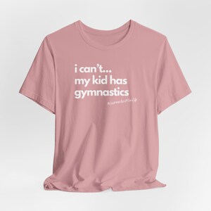 Funny Gymnastics Mom Life Tee: Gymnast Parent Gift Orchid