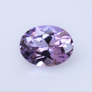 Lavender Spinel Oval Cut from Burma, 1.36 Ct Oval Portuguese Cut Lavender Spinel, 7.75 x 5.89 mm August Birthstone for Ring