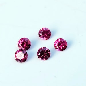 3mm Burmese Red Spinel Rounds