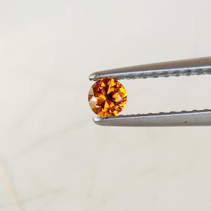3mm Mandarin Garnet: Bright Orange Gemstone from Tanzania