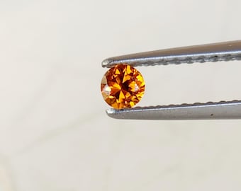 3mm Mandarin Garnet: Bright Orange Gemstone from Tanzania