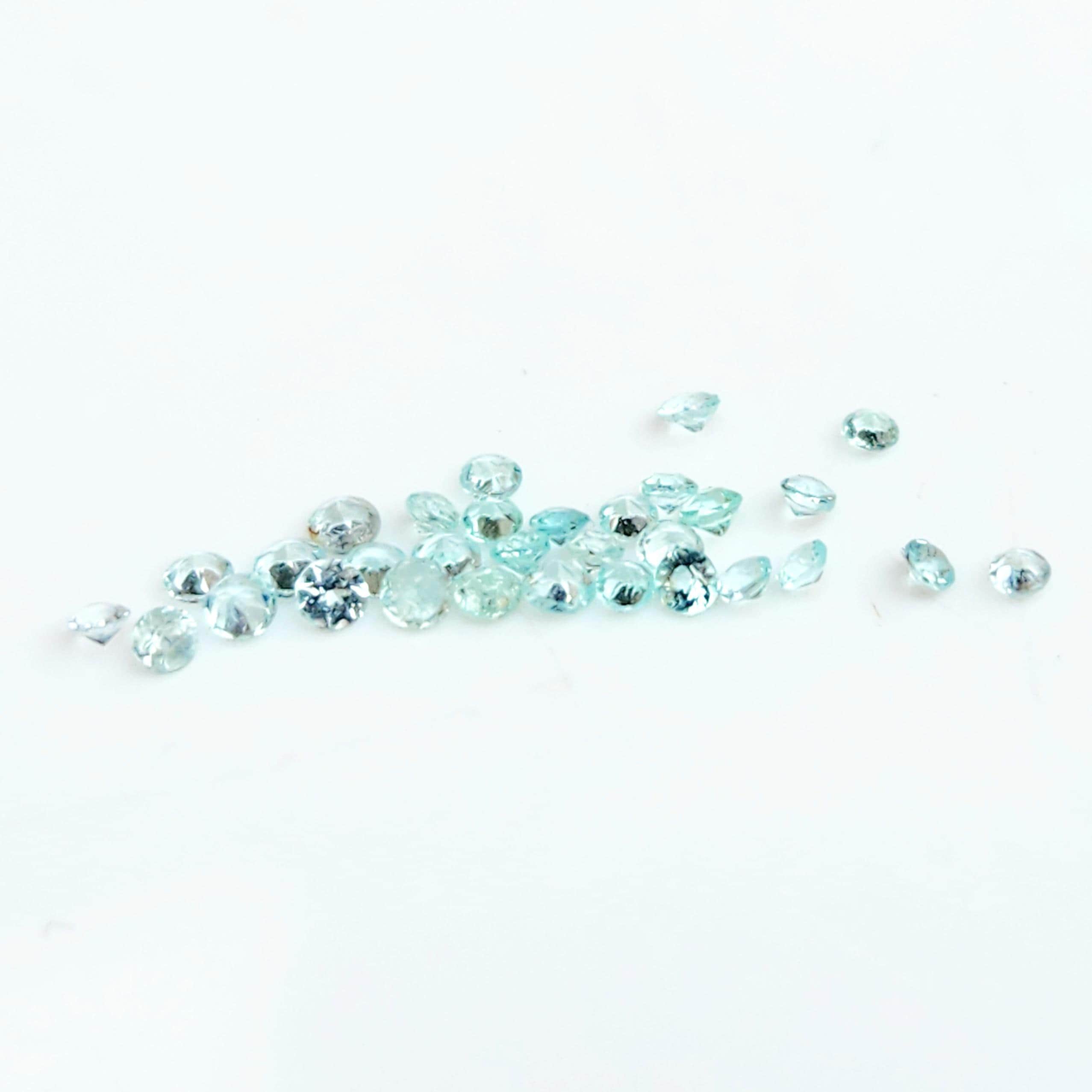 RARE !! TOURMALINE CHROME DU MOZAMBIQUE : 6.5 mm x 5.2 mm ★★ P435.129t