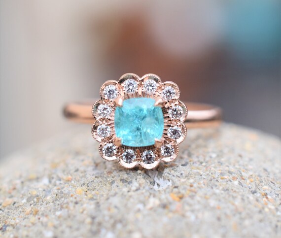 Copper 2024 diamond ring