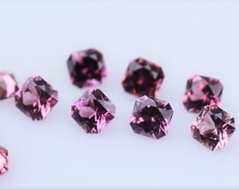 Vietnamese Imperial Spinel 4mm Flanders cut gems, rare precision cut spinel from Vietnam, August Birthstone, sold by the piece