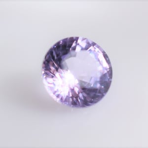 Vietnamese Lavender spinel 5.7mm round, .88 Ct Luc Yen Spinel, Rare Lavender color gem, August Birthstone, Gemstone Gift Custom