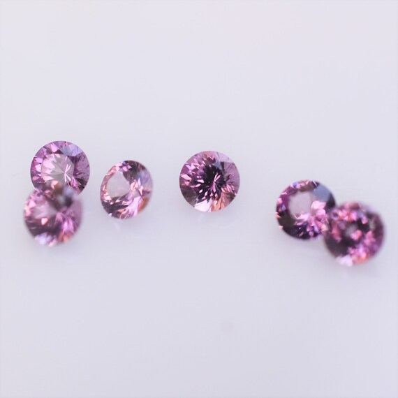 Buy Color Change Garnet Round Gems, Pink Purple Garnet, .25 Ct  