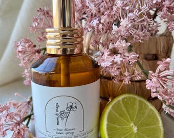 Spray per biancheria Citrus Blossom: deodorante atossico per ambienti e cuscini