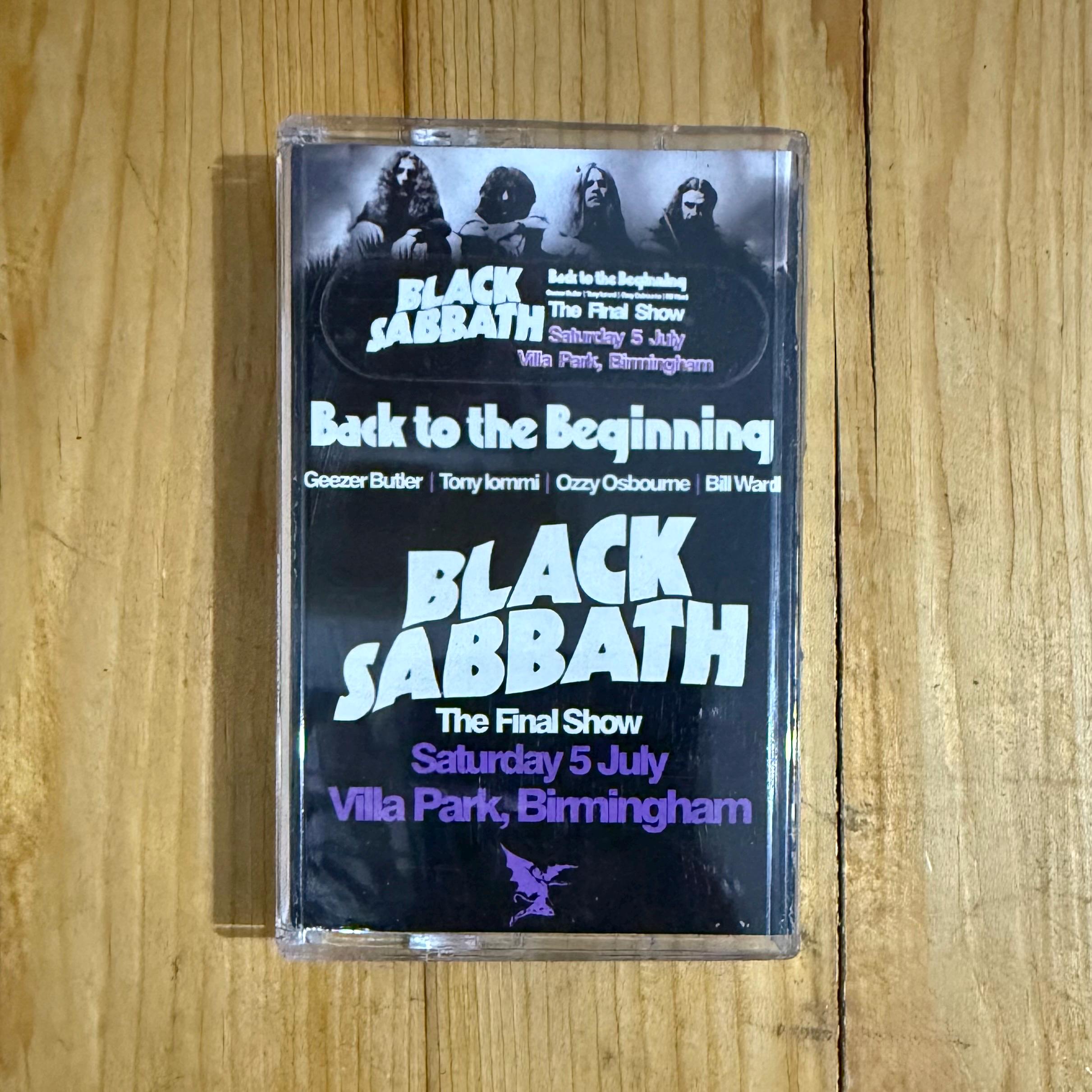 Black Sabbath Ozzy Osbourne Back to Beginning Cassette Tapes - Etsy