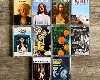 Lana Del Rey Cassette Tapes