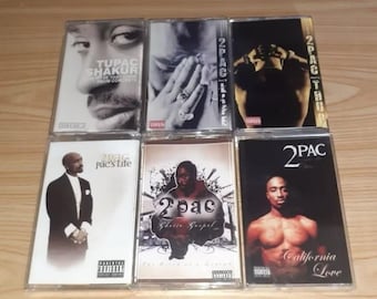 Tupac Shakur 2pac Cassette Tapes