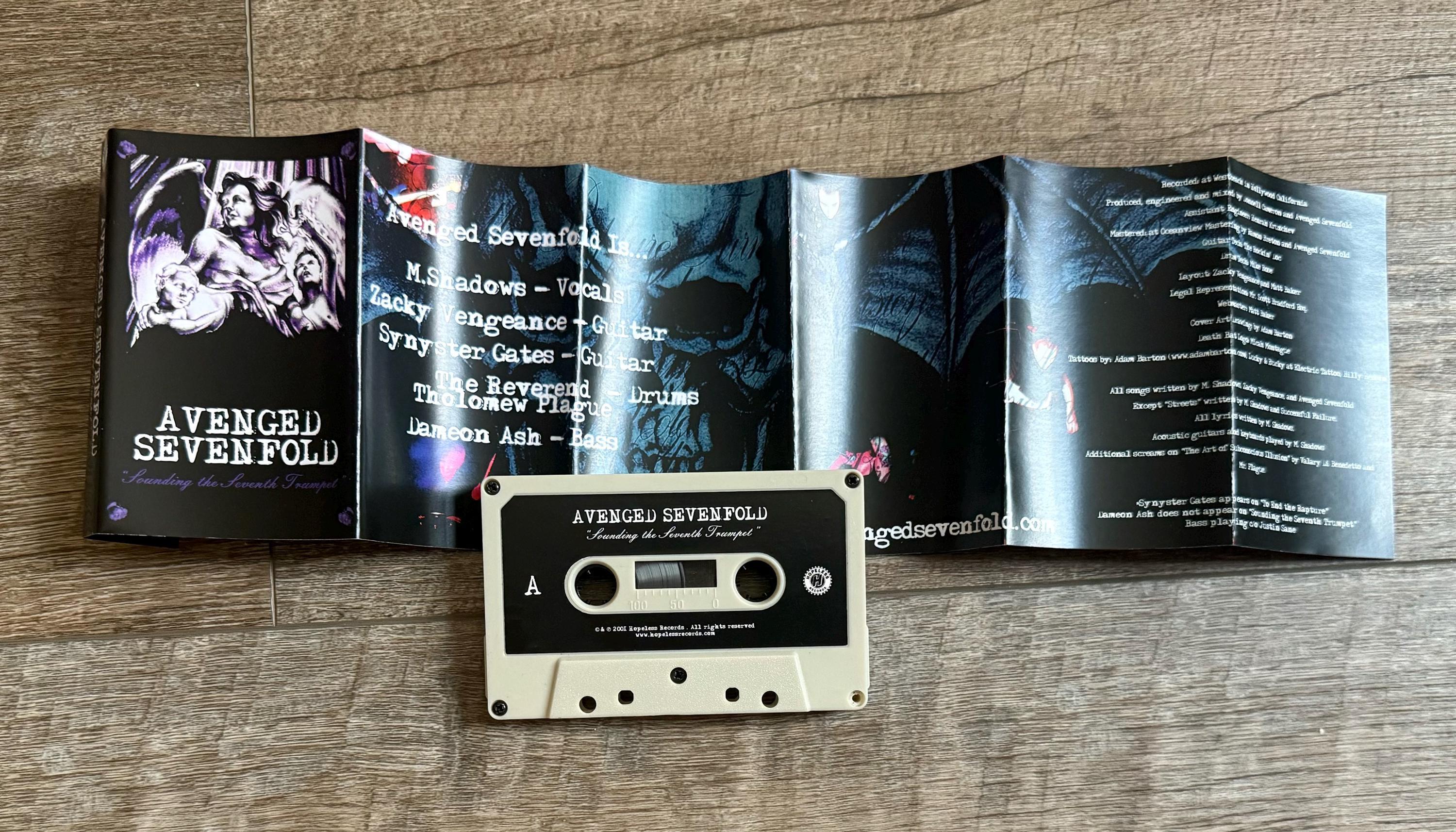 Avenged Sevenfold Cassette Tapes - Etsy