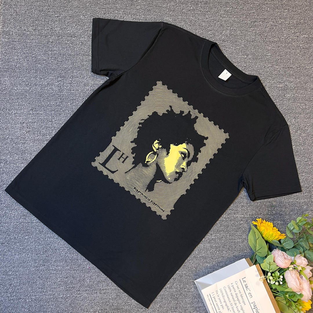 ヴィンテージ 90 年代 コミック スタイル ローリン ヒルにインスパイア