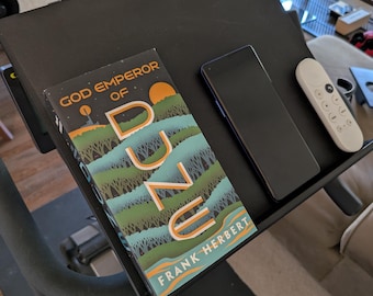 Indoor Laptop/tablet desk for Concept2 BikeERG (Large)