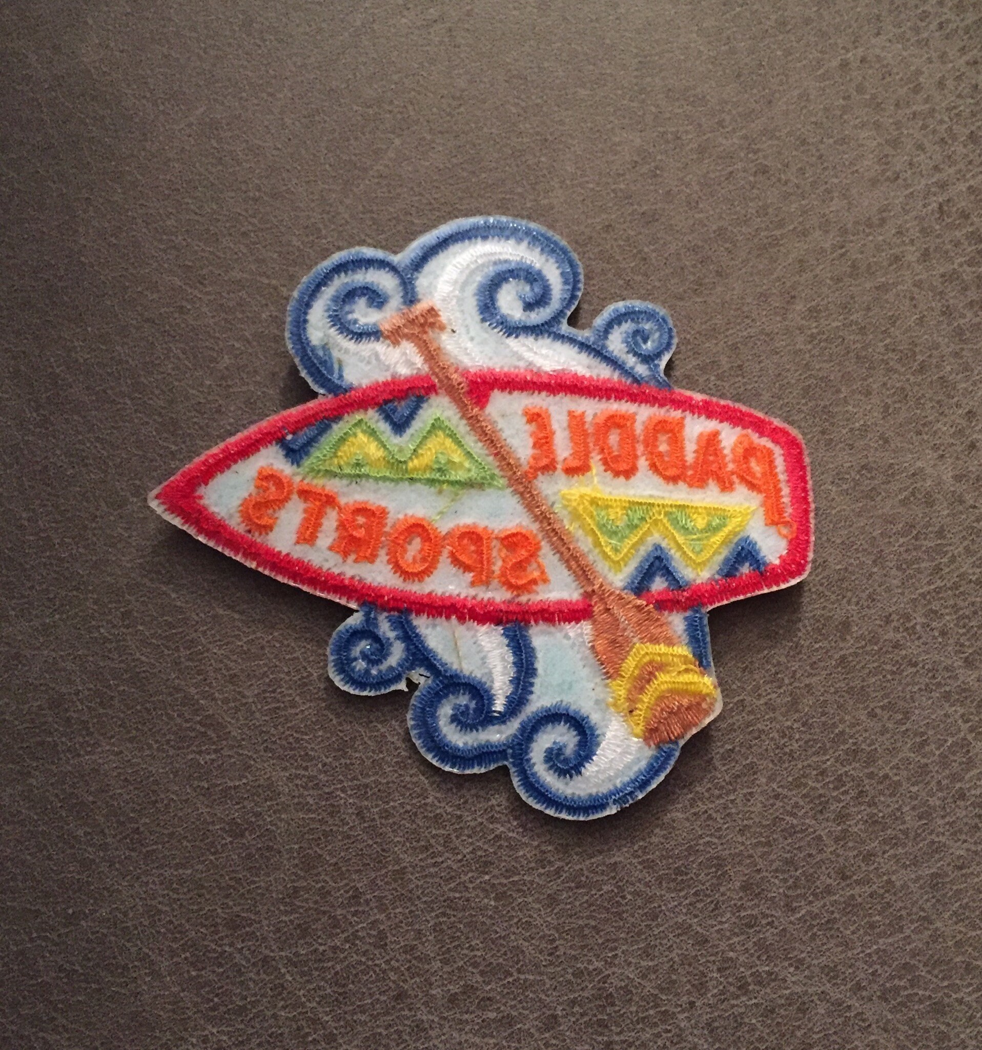 Paddle Sports Merit Badge Tribal Retro Clásico Vintage Etsy