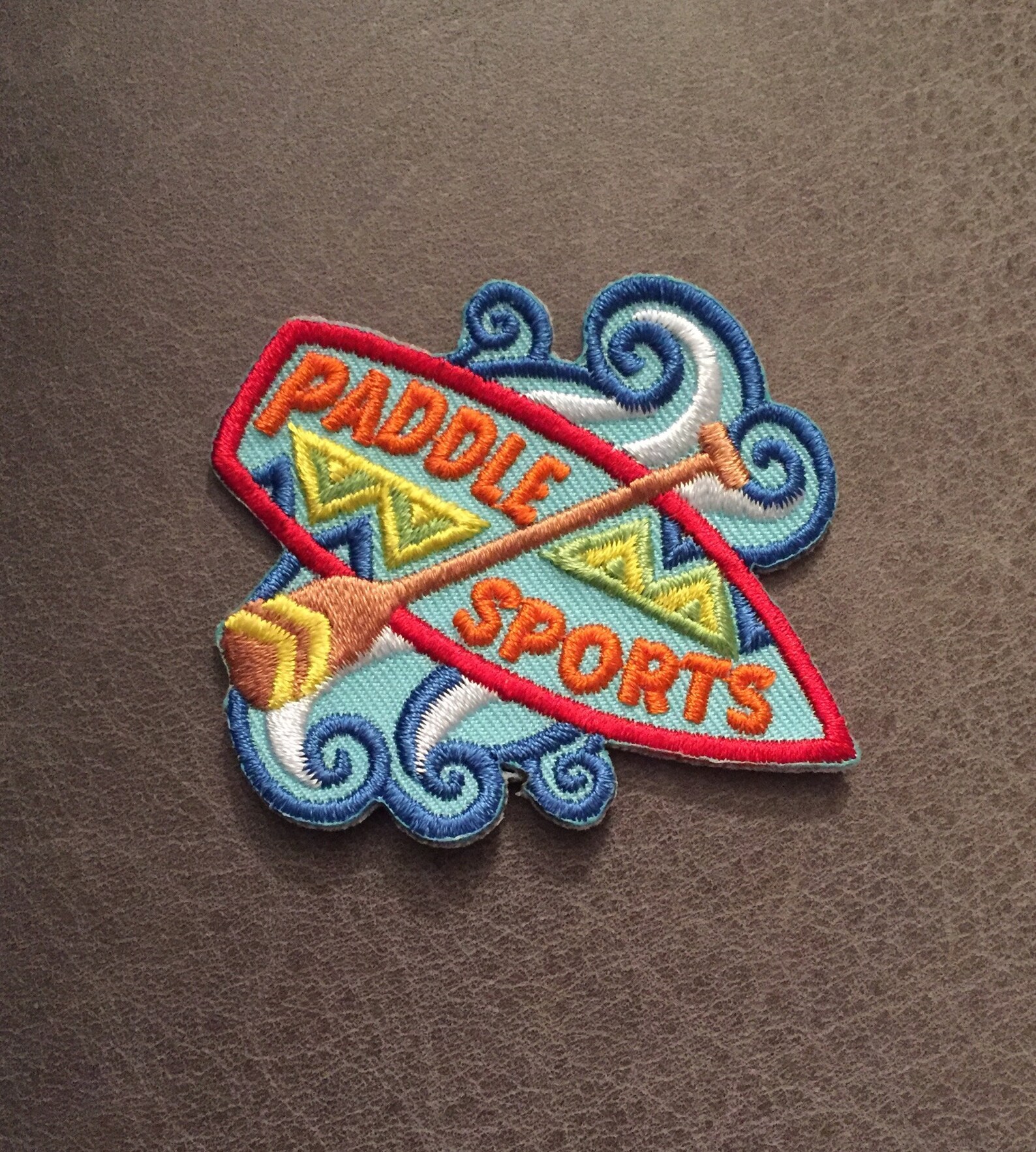 Paddle Sports Merit Badge Tribal Retro Clásico Vintage Etsy