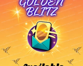 Golden Blitz Sticker Mono_go "Lemon Squeezy&Tinfoil Hats"  Combo  Avaliable
