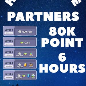 3 Slot Mono_Go HYPERSPACE PARTNERS full carry 80k point Fast Run [6 Hours] Coming june 17 th[Please Read Description]