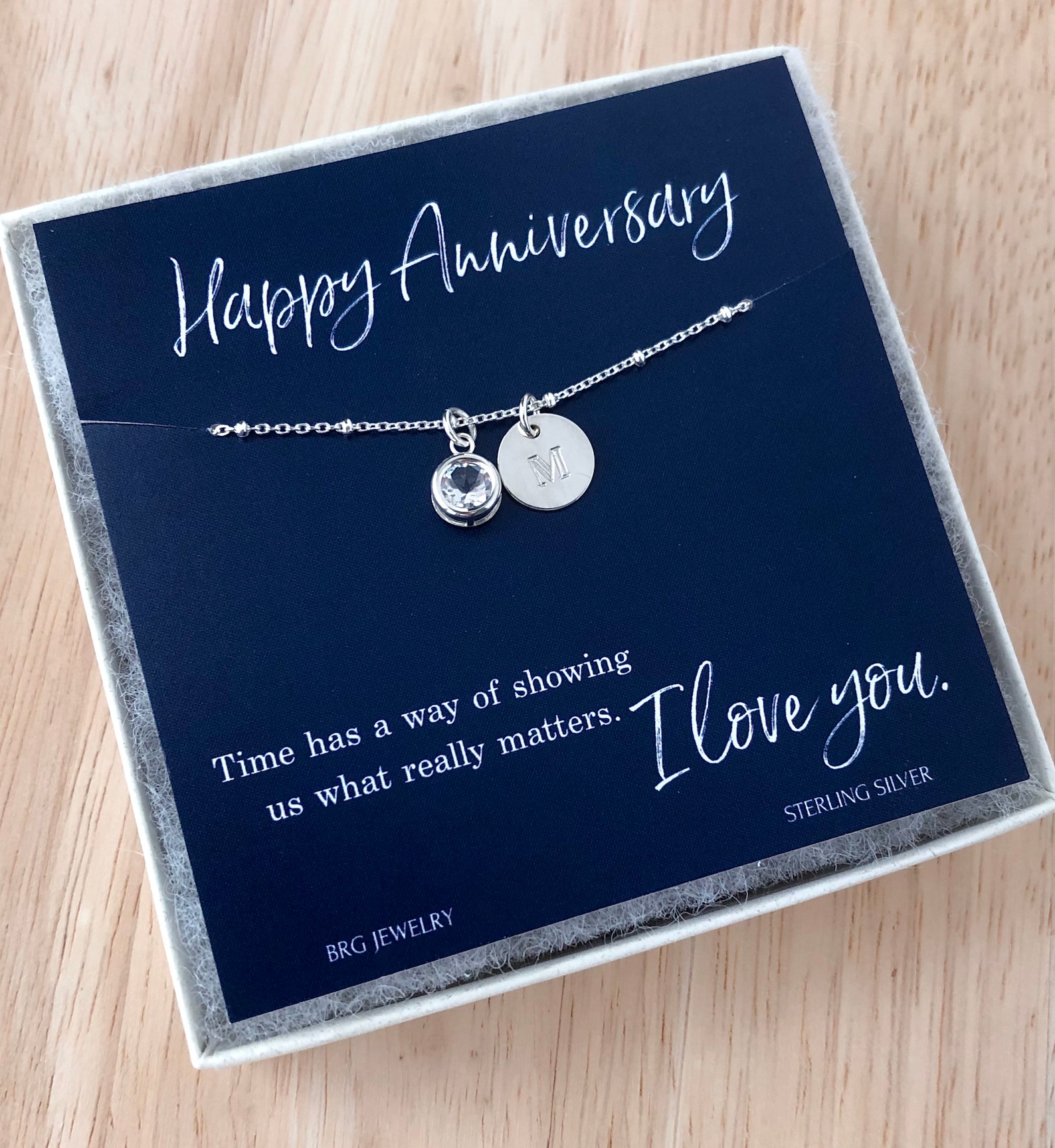 Anniversary Gift for Wife Personalized Birthstone and Etsy