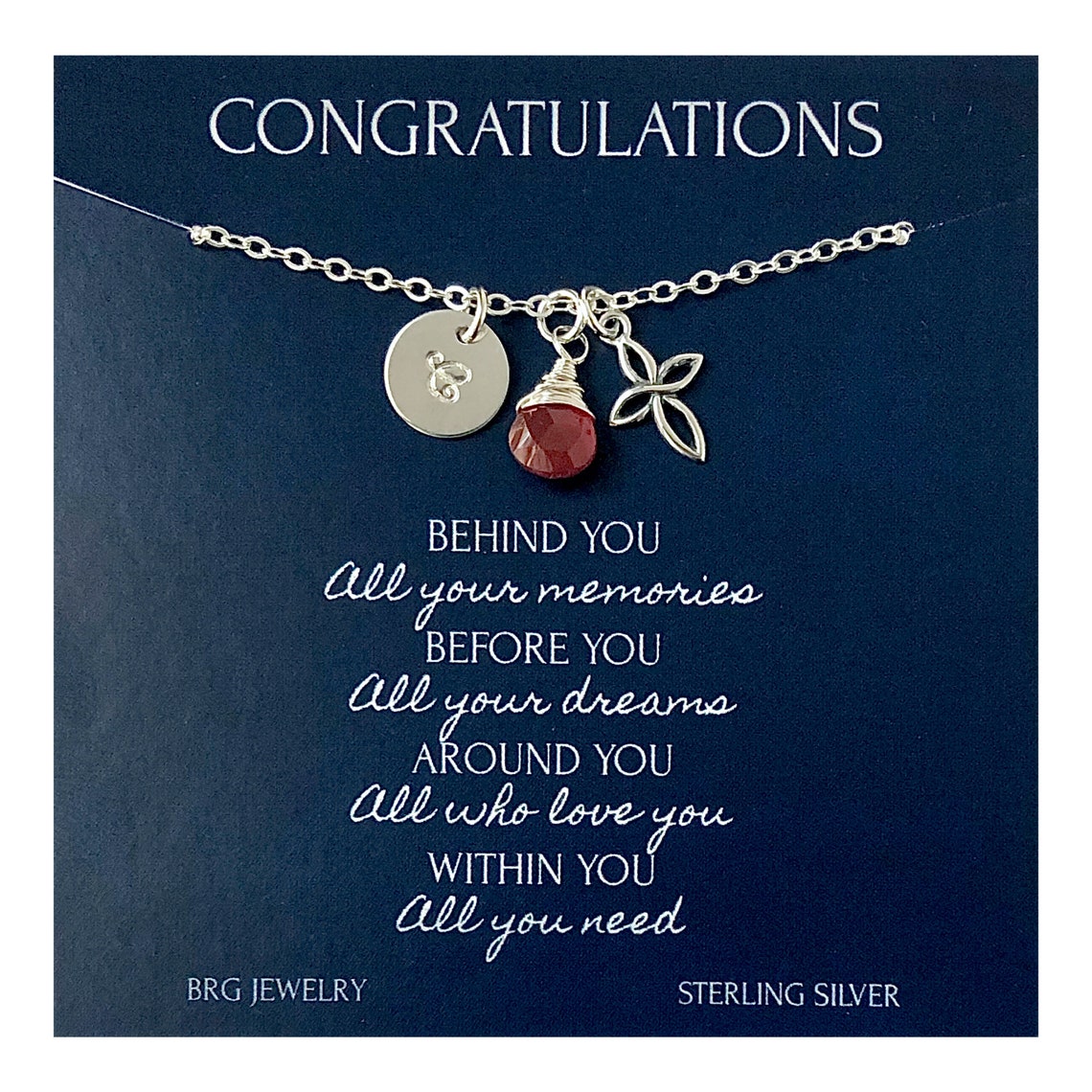 Christian Graduation Gifts for Girls Personalized Sterling | Etsy