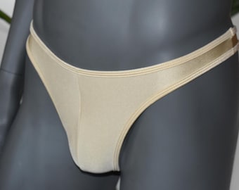 Men Spandex Thong: Super Elastic, One Size Fits All