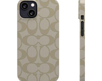 Designer Phone Cases - Coach Elegant Trendy Fashion Slim iPhone Cover, Luxury Mobile Accessories, Stylish Protective Case, Trendsetter Gift,