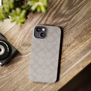 Modische dünne Telefonhüllen - Coach Designer Luxusästhetik Trendy Elegant Chic, Stilvolle Telefonabdeckung, Designer-Telefonhülle, Einzigartiges Telefon