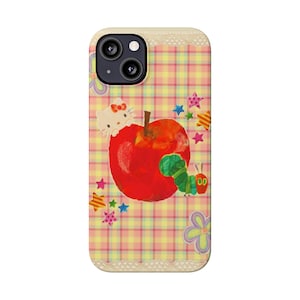 Schlanke Handyhülle - Die Hungrige Raupe Hello Kitty Nostalgischer Kern Cottage Kern Bezaubernd Einzigartig, Geschenk, Accessoires, Schutzhülle,