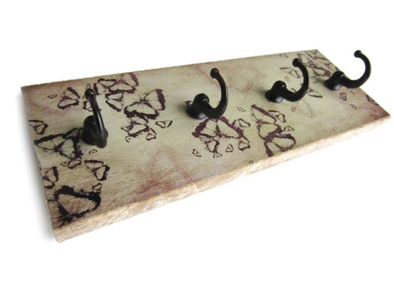 Butterfly Wall Key Holder Entryway Hooks for Keys Key Rack Etsy