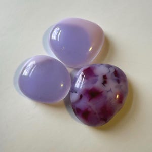 96 Coe glass dots, cabochon, twisties, murrini, puddles, frit, fusing dots