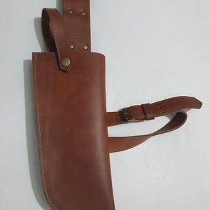 DeathWatch Westar-35 Trooper Leather Holster with Leg strap