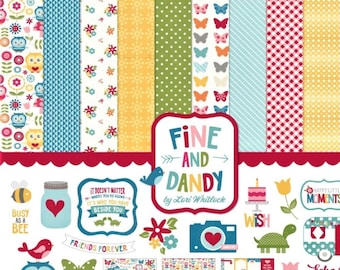 Echo Park Paper 12 X 12 Paper Collection Kit Fine and Danny