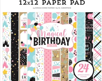 Echo Park - Magical Birthday Girl - 12x12 Collection Pad