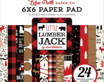 Echo Park - Little Lumberjack - 6x6 Collection Pad