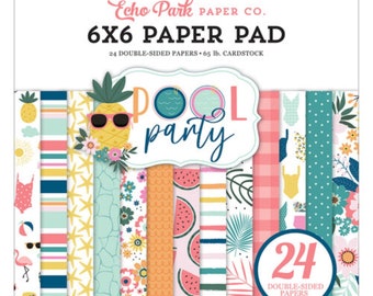 Echo Park -Pool Party - 6x6 Collection Pad