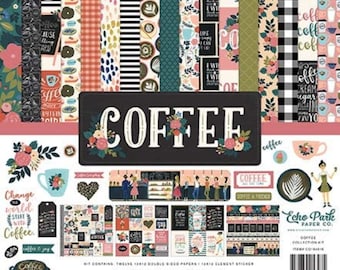 Echo Park - Coffee – 12x12 Collection Kit