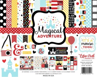 Echo Park - Magical Adventure Collection - 12 x 12 Collection Kit