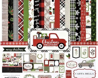 Christmas Delivery Collection Kit by Carta Bella 12x12 Collection kit