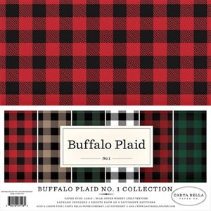 Buffalo Plaid No.1 Collection by Carta Bella