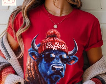 Buffalo Fussball Shirt, Buffalo Spieltag Shirt, Bill Familie Matching, FamFit01-01