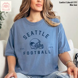 Seattle jersey shirt, Seattle voetbal cadeau shirt, Seattle shirt cadeau, Seattle fan cadeau, cadeau voor haar, cadeau voor hem, voetbal moeder shirt